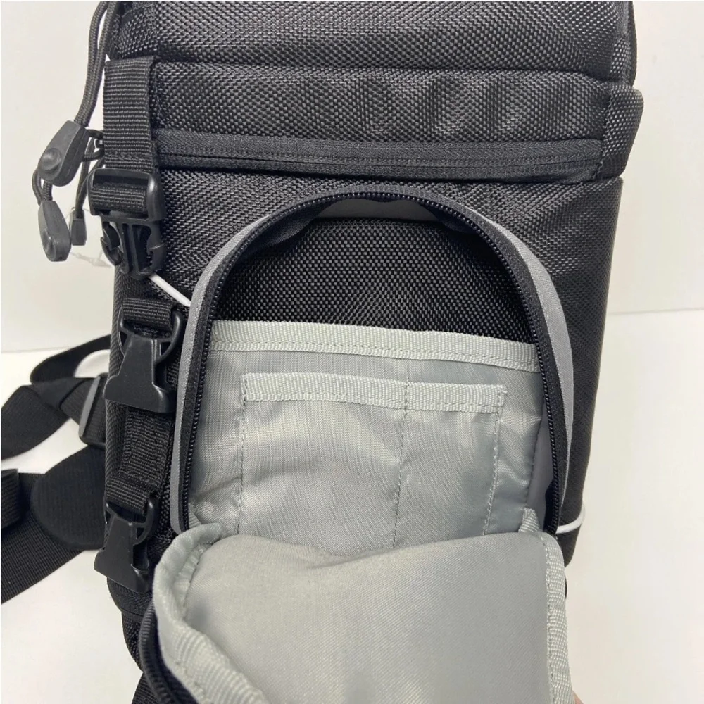 NEW Samsonite 46591-1062 Large Shoulder/ Crossbody Camera Bag BLACK/GRAY